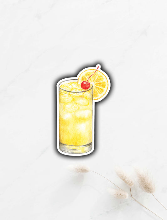 Harvey Wallbanger Sticker 3.1"x1.8"