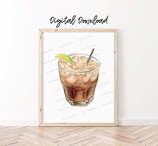 Jameson and Coke Digital Download