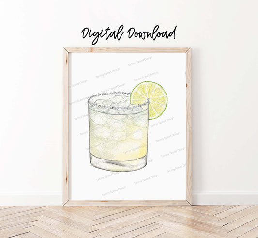 Lime Margarita Digital Download