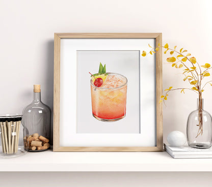 Mai Tai Art Print