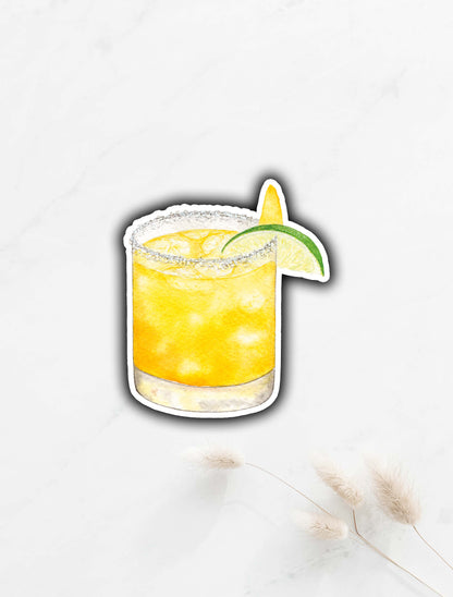 Mango Margarita Sticker 3"x2.6"