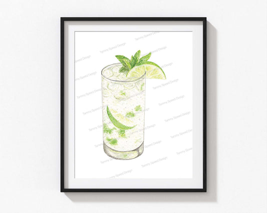 Mojito Art Print