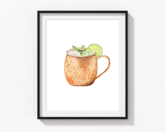 Moscow Mule Art Print