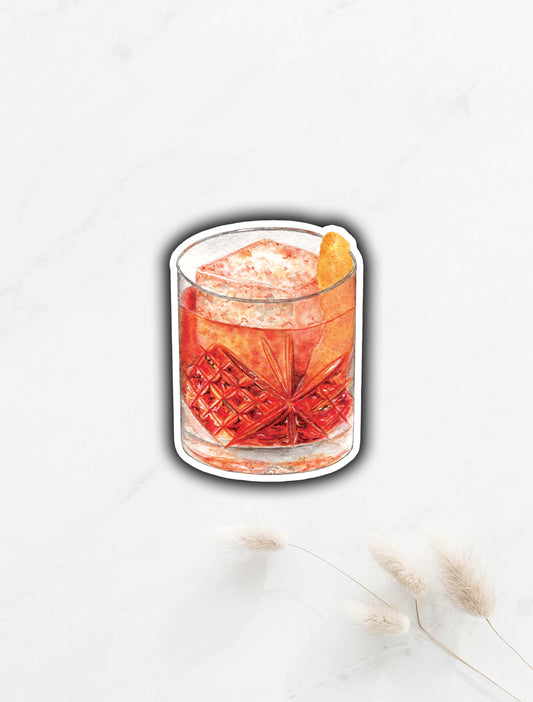 Negroni Sticker 3"x2.2"