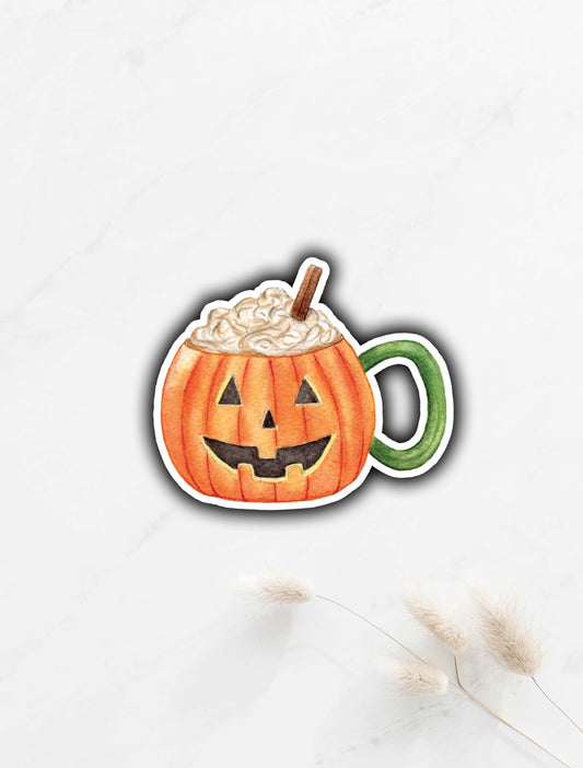 Pumpkin Spice Latte Sticker 2.5"x3"