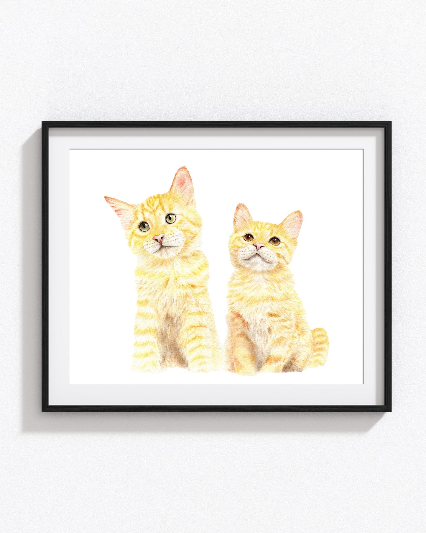 Custom Watercolor Pet Portrait