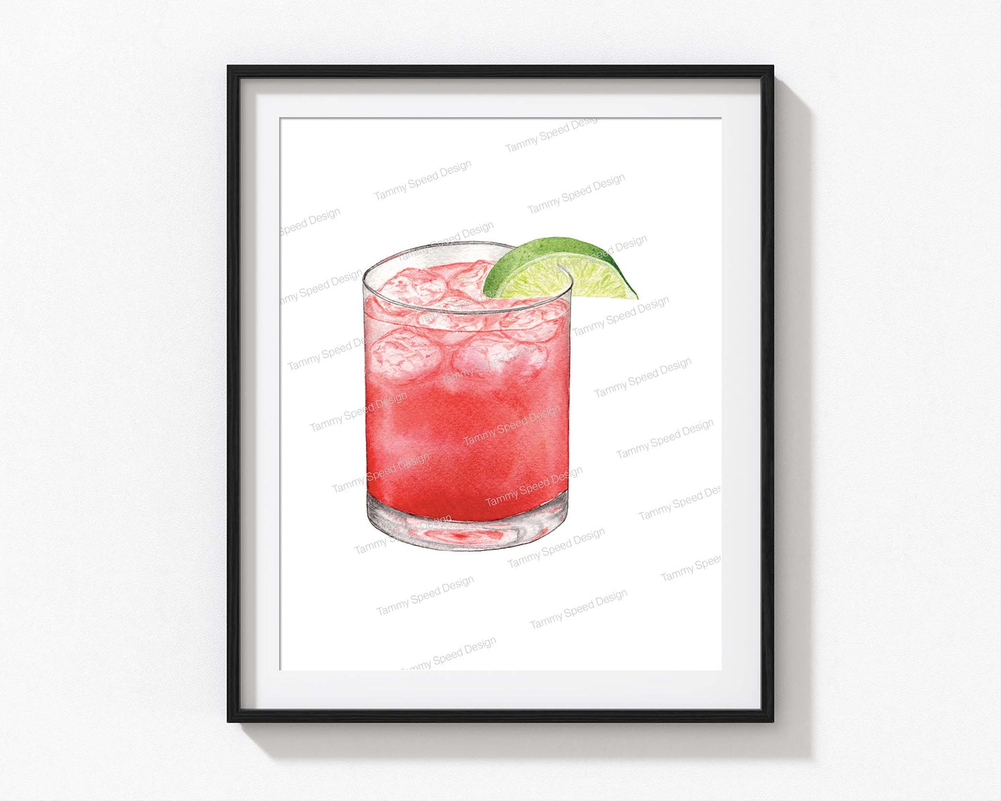 Vodka Cranberry Art Print