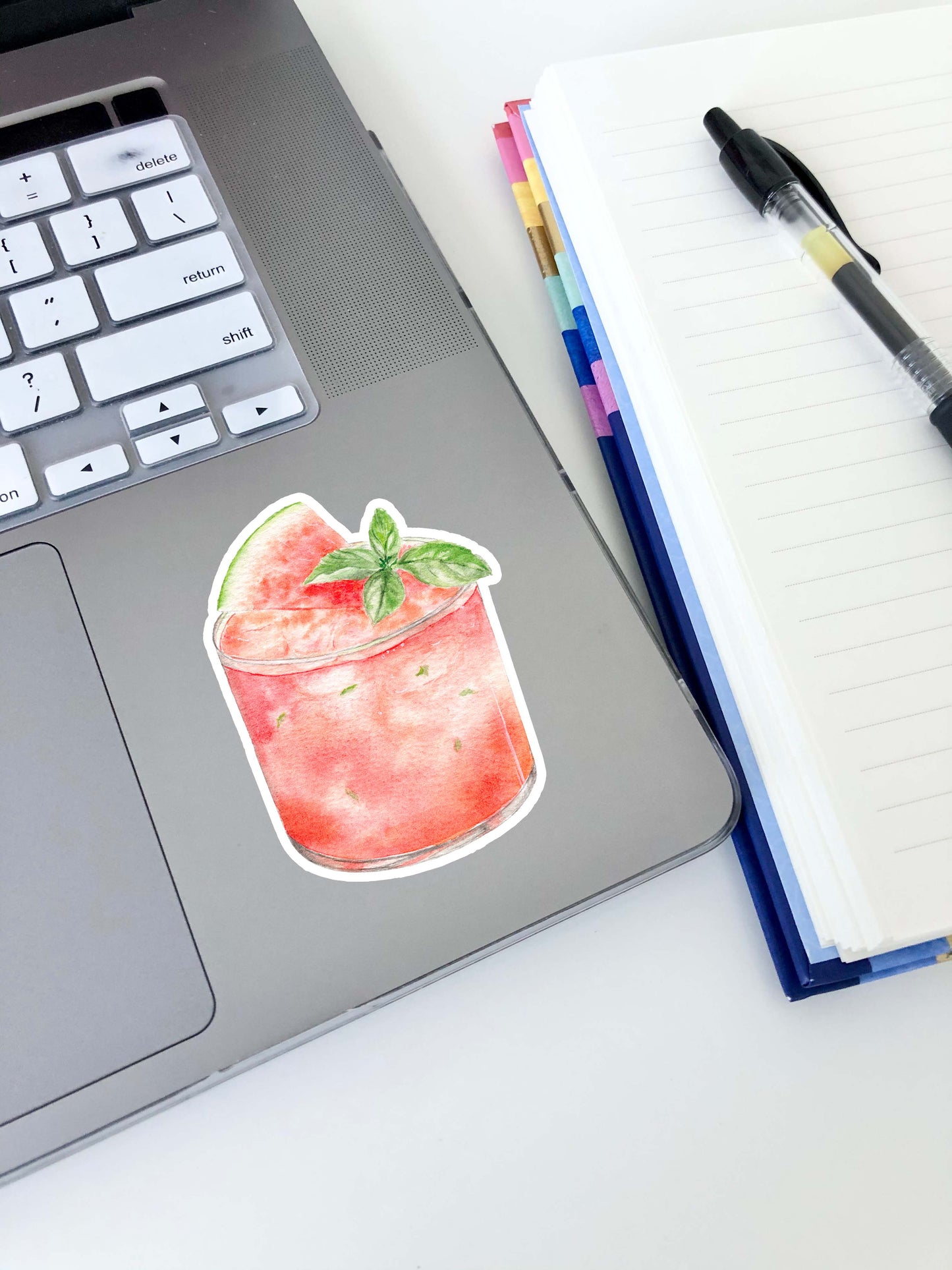 Watermelon Margarita Sticker 3"x2.3"