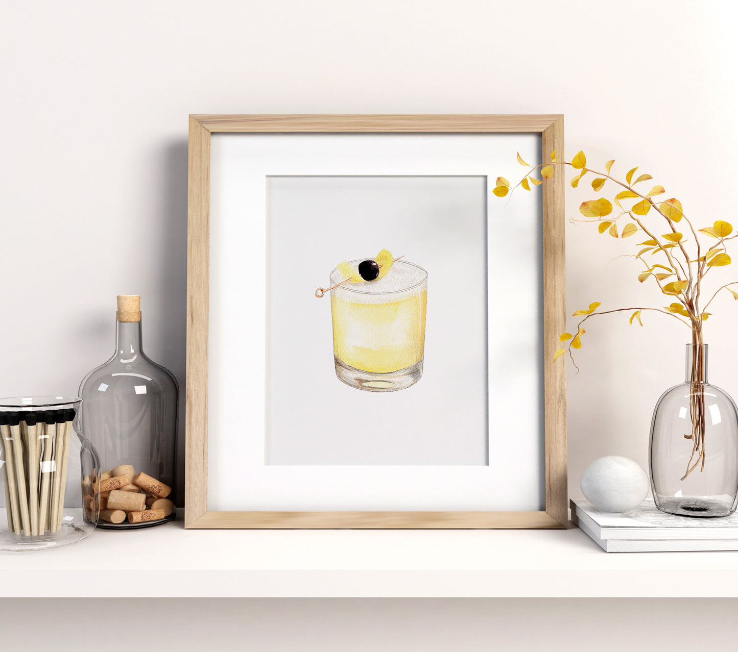 Whiskey Sour Art Print