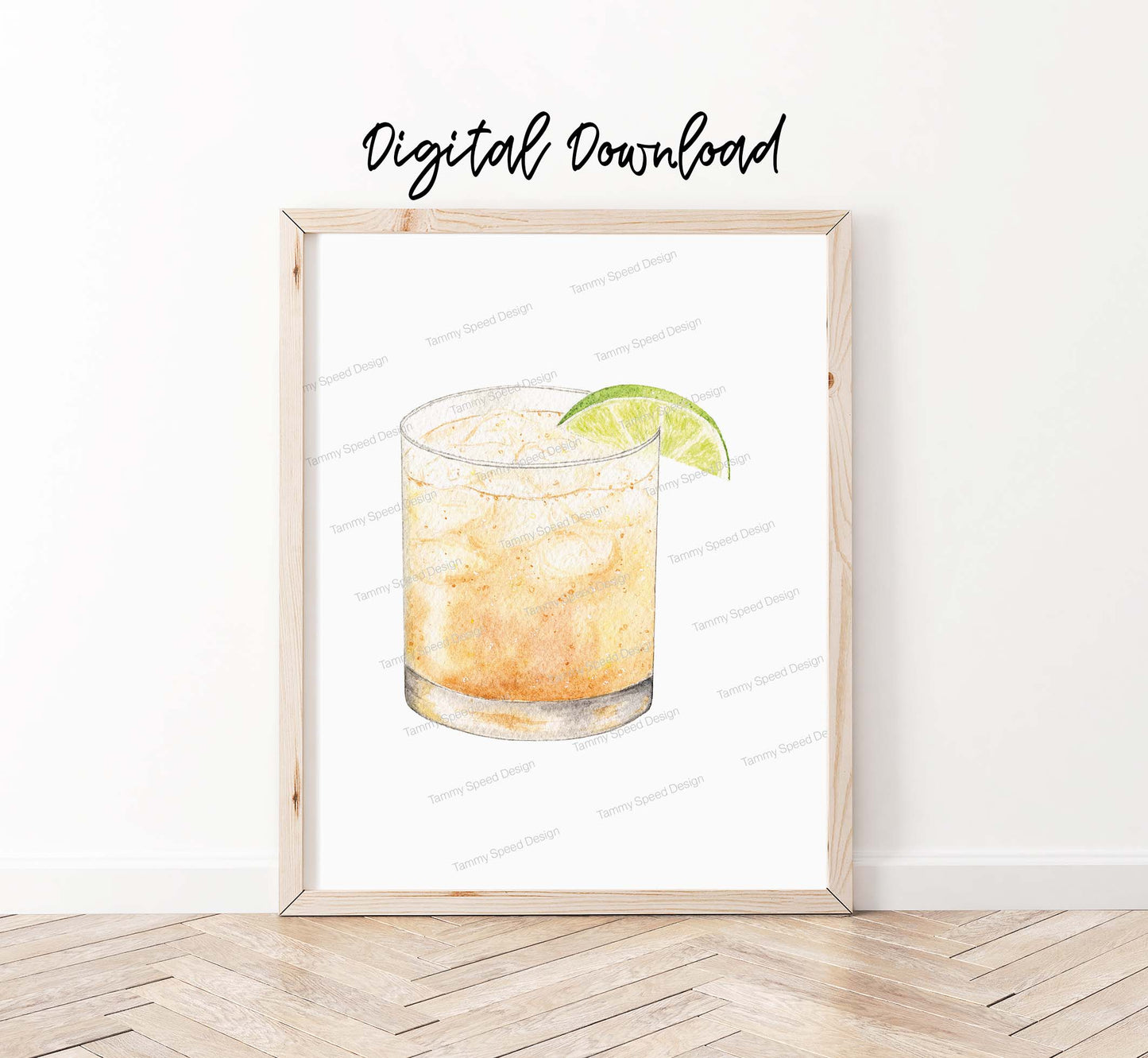 Whiskey Ginger Ale Digital Download