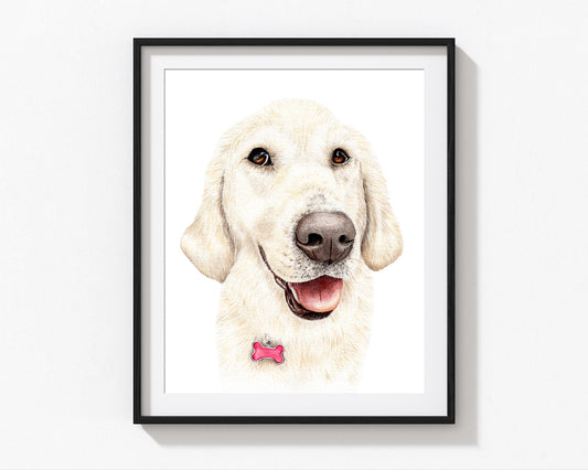 Custom Watercolor Pet Portrait